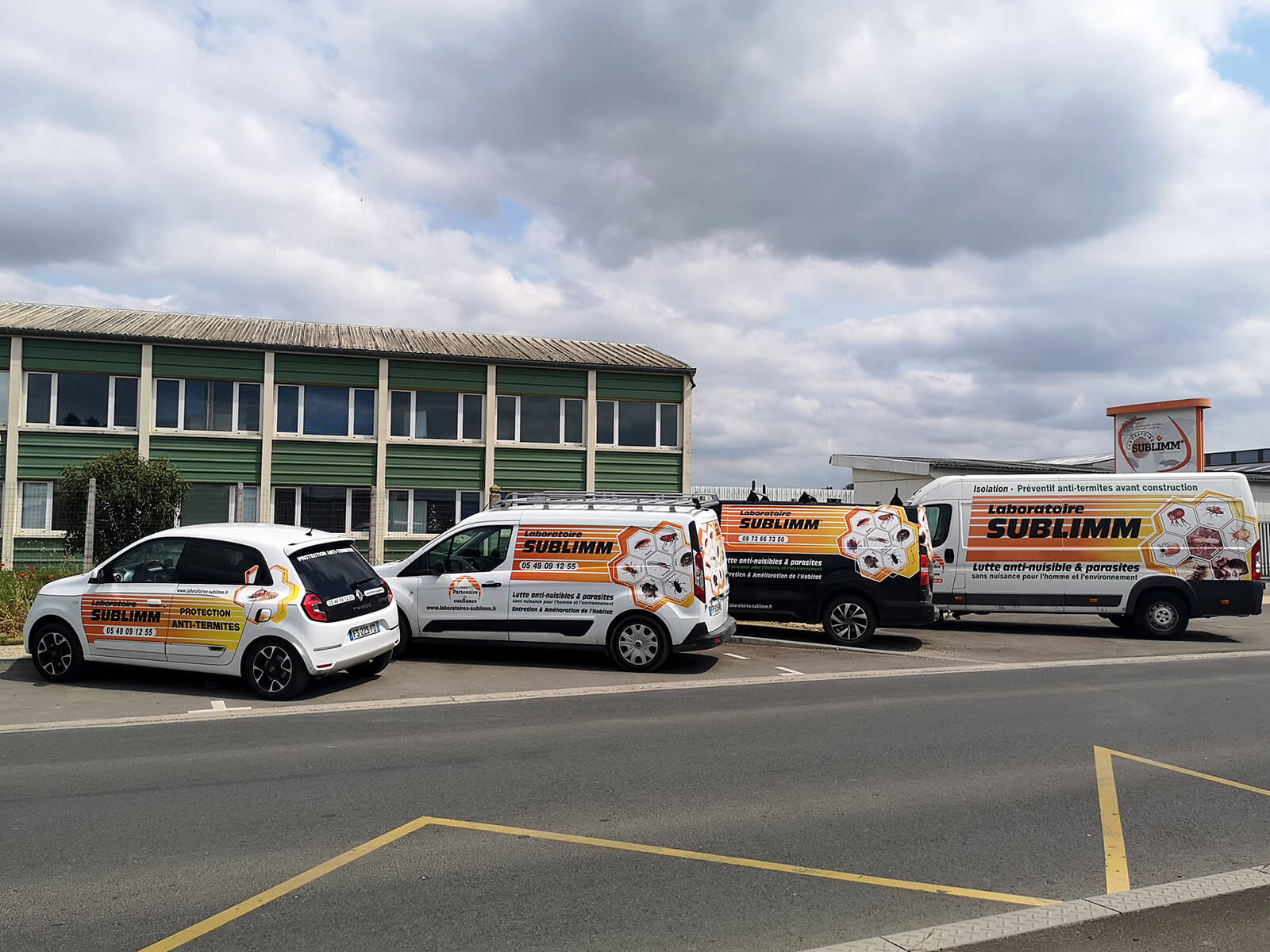 Façade de l'agence de Niort