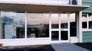 Entrée de l'agence de Niort