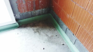 Pose de Termifilm protection anti-termites